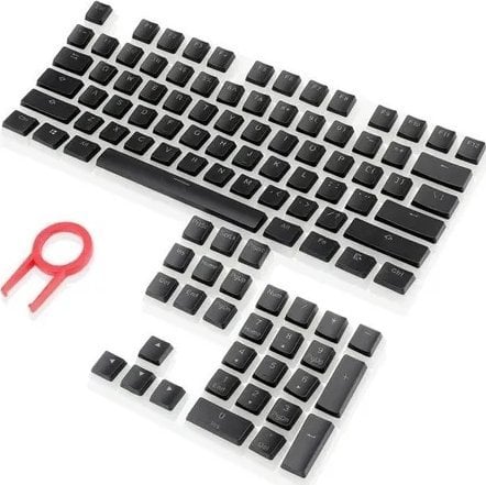Set kapakësh tastiere Redragon Scarab A130, 104 taste, Doubleshot PBT, i zi