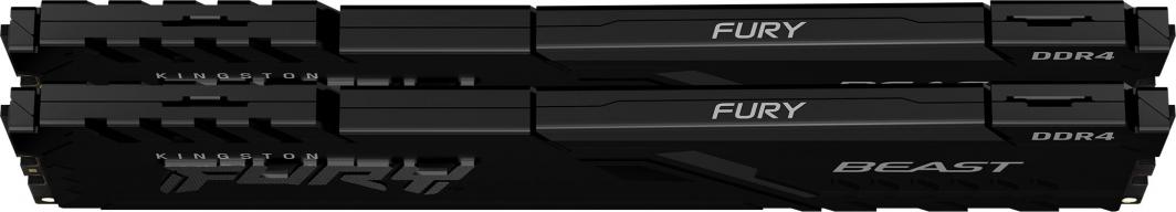 Memorie Kingston Fury Beast, DDR4, 64 GB, 3600 MHz, CL18, KF436C18BBK2/64