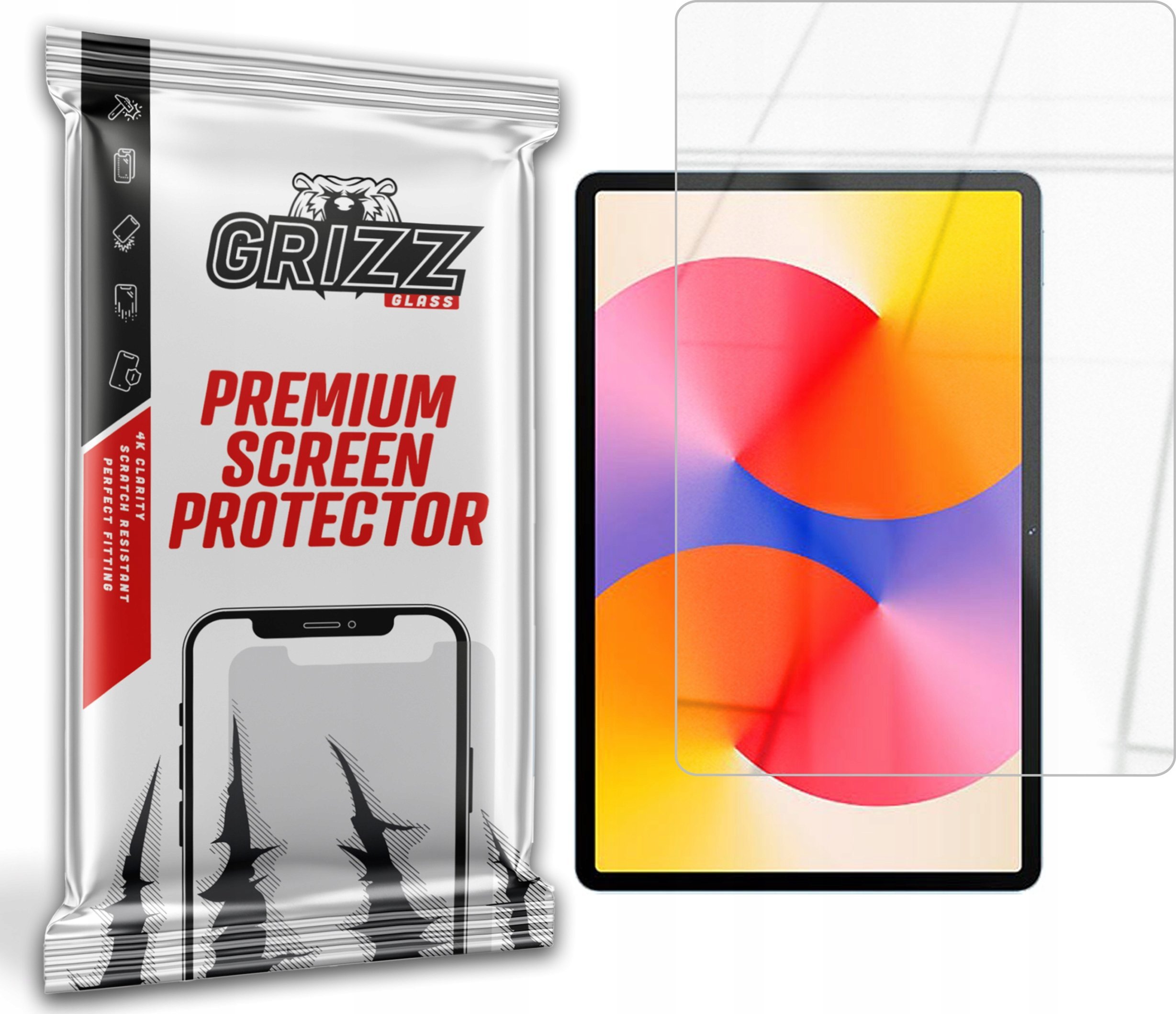 Qelq mbrojtës Grizz HybridGlass 9H për Huawei MatePad SE 11 2024, hibrid, transparent