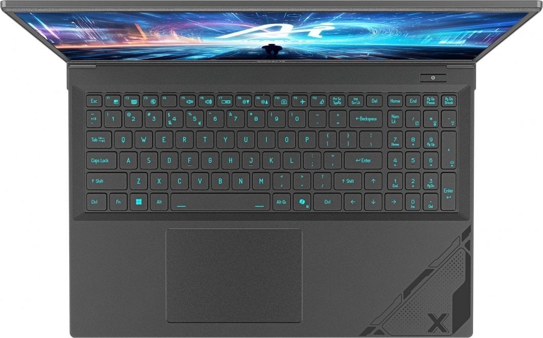 Laptop GIGABYTE G6X 9MG 2024, 16" 165 Hz, Intel Core i7-13650HX, 16 GB RAM, 1 TB SSD, NVIDIA GeForce RTX 4050, i zi