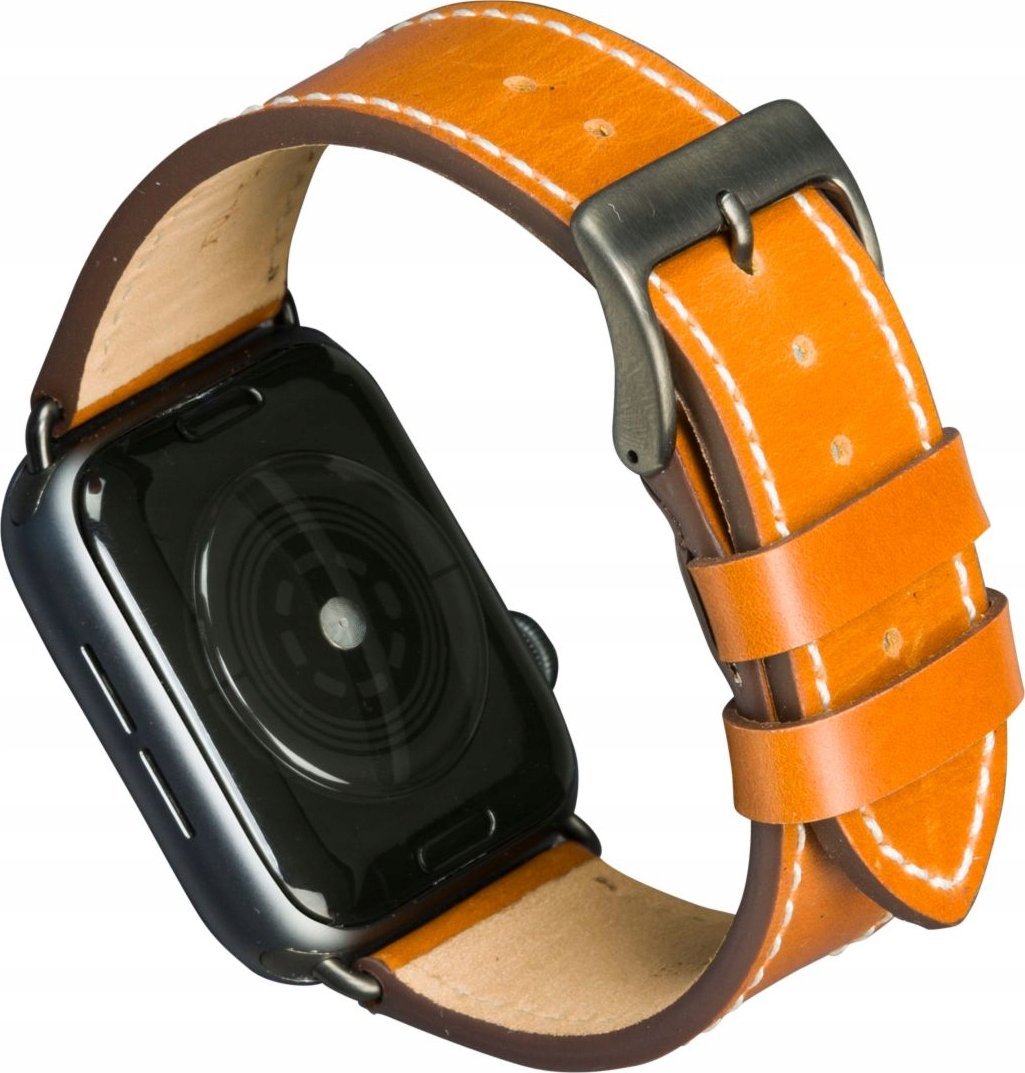 Rrip ore dbramante Copenhagen, 44mm, lëkurë, kafe