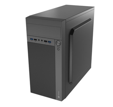 Kuti kompjuteri Natec Helix NPC-2171, microATX Mini-ITX, USB-C 3.1, e zezë