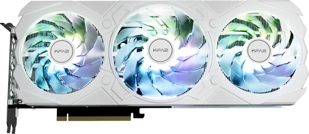 Kartelë grafike KFA2 GeForce RTX 4070 SUPER EX Gamer White 1-Click OC 12GB GDDR6X