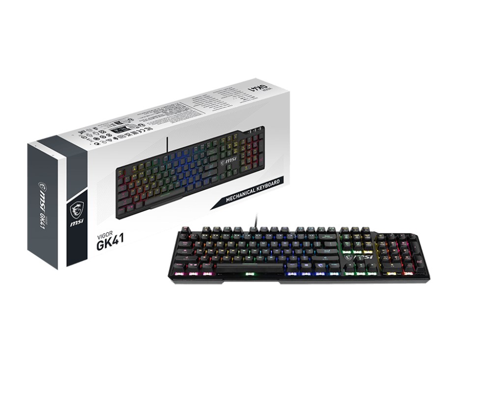 Tastierë MSI Vigor GK41, e zezë