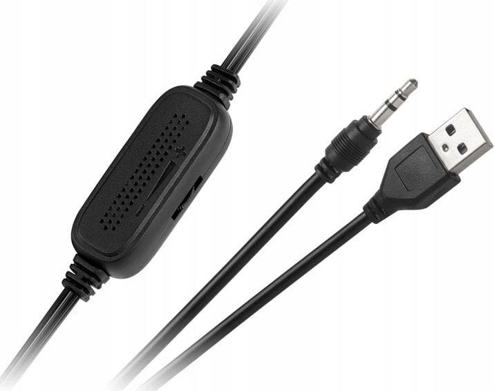 Altoparlantë kompjuteri Esperanza Frevo Rainbow EGS105, stereo, me drita LED, të zinj