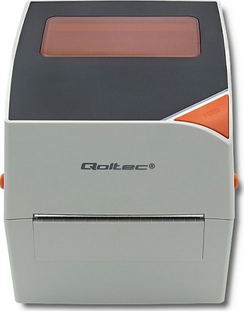Printer termik etiketa Qoltec 50245, direkt termik, profesional, i bardhë