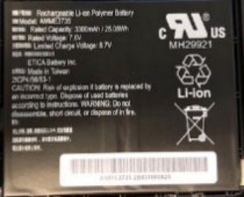 Bateri rezervë Zebra BTRY-ET5X-8IN3-01, 3300mAh, për tablet ET51 ET56 8"