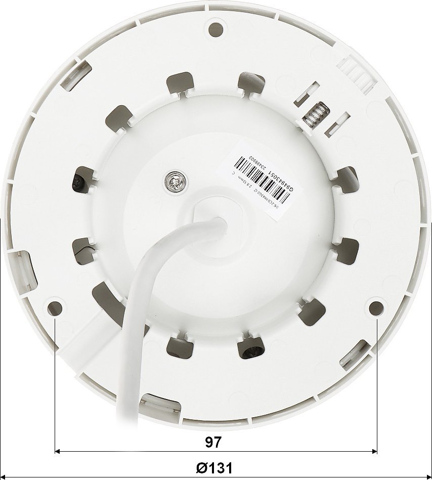 Kamerë IP Hikvision DS-2CD1H43G2-IZ, 4MP, lente 2.8-12mm, e bardhë