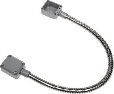 Mbështjellës metalik për kabllo KP-8X450, inox, 31cm, argjendi
