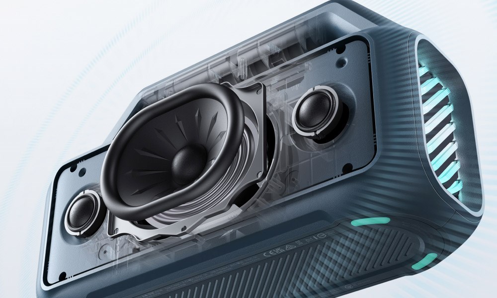 Портабилен звучник Anker SoundCore Boom 2, безжичен, сина боја