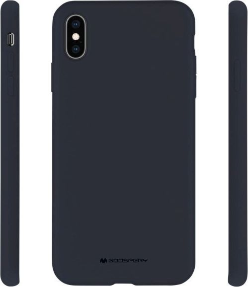Mbulesë telefoni Mercury Goospery Silicone për iPhone 12 12 Pro 6.1", navy