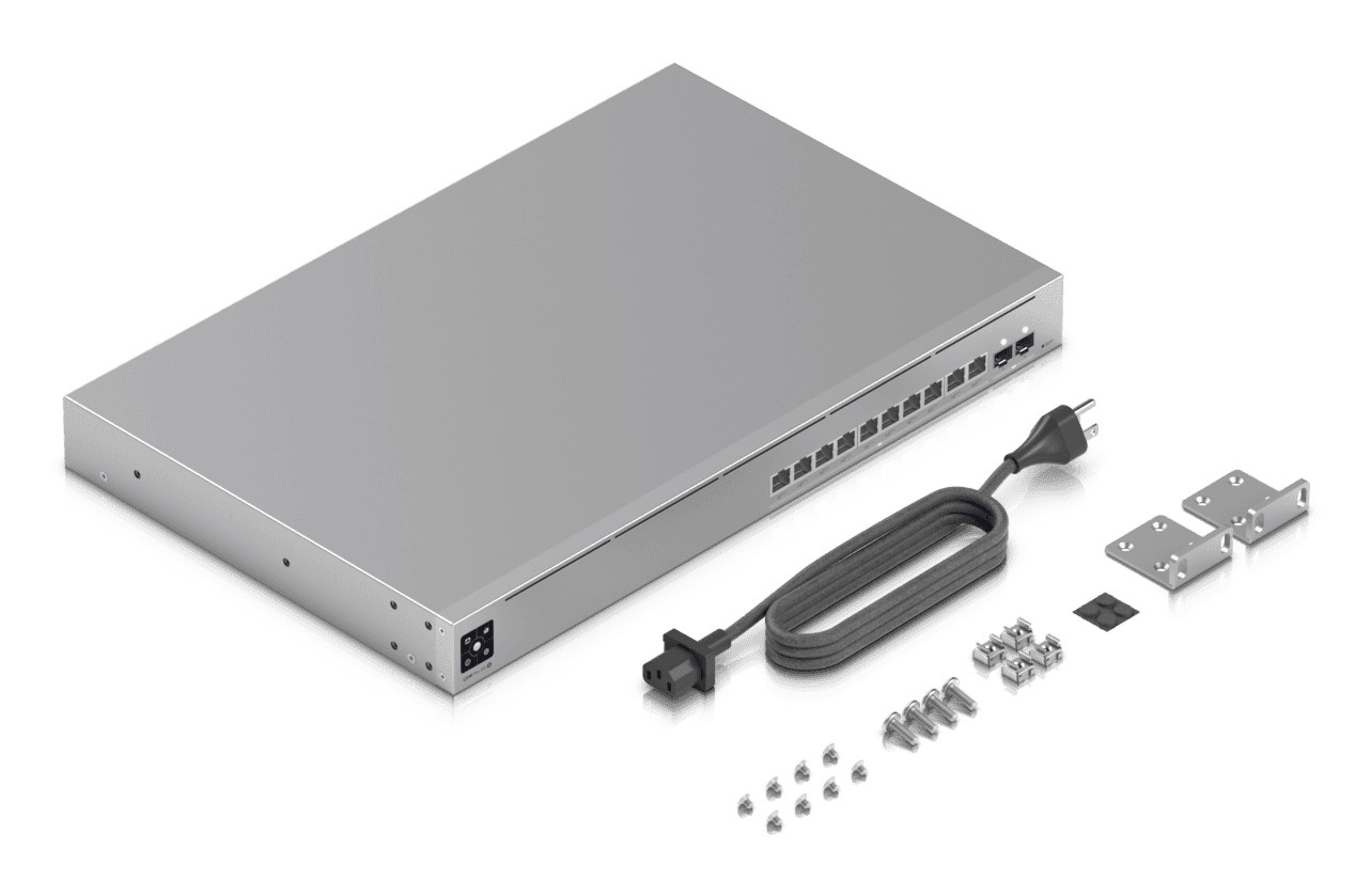 Switch Ubiquiti UniFi Pro XG 10 PoE, 10x 10GbE, L2/L3, gri