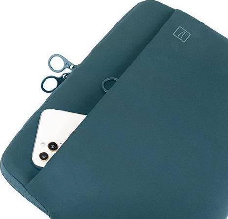 Çantë e lëkurës Tucano për MacBook Pro 14 "2021, e kaltër