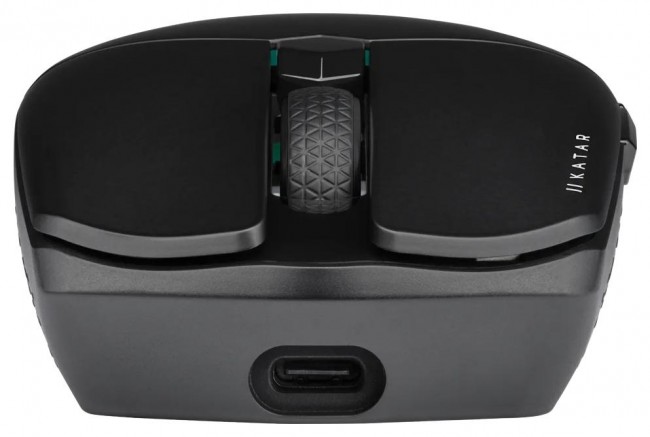 Gejминг глушец Corsair KATAR ELITE WIRELESS, безжичен, 26000 DPI, црн