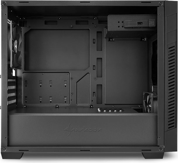 Kasë kompjuteri Sharkoon S1000, microATX, e zezë