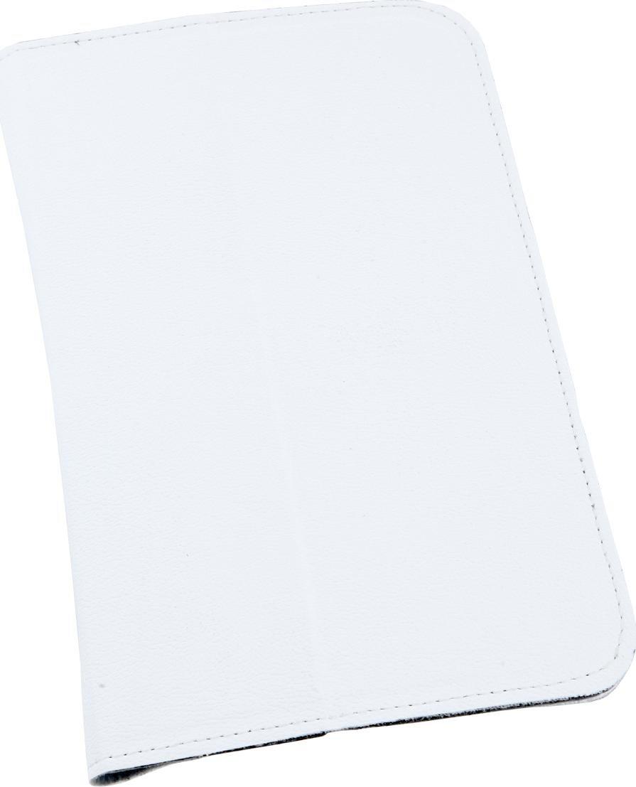 Mbulesë tablet Quer për Samsung Galaxy Tab P3100, lëkurë eco, e bardhë