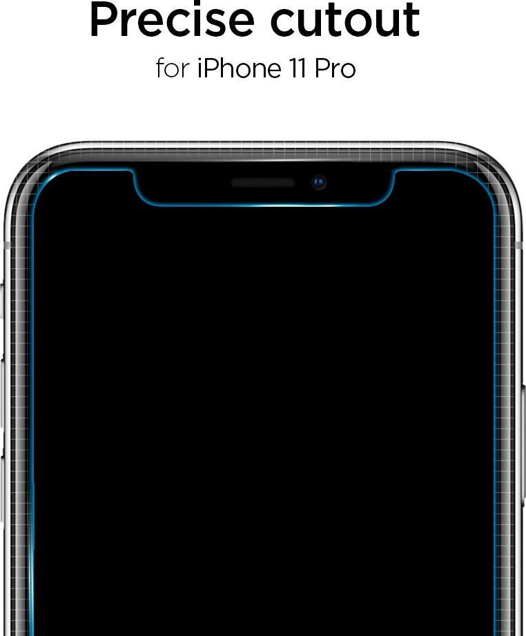 Xham mbrojtës Spigen Alm Glas Tr Slim 2-Pack, për Iphone 11 Universal