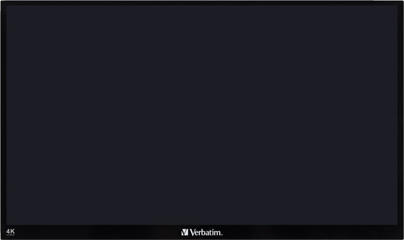 Monitor portabël Verbatim, 15.6", Ultra HD 4K, touchscreen