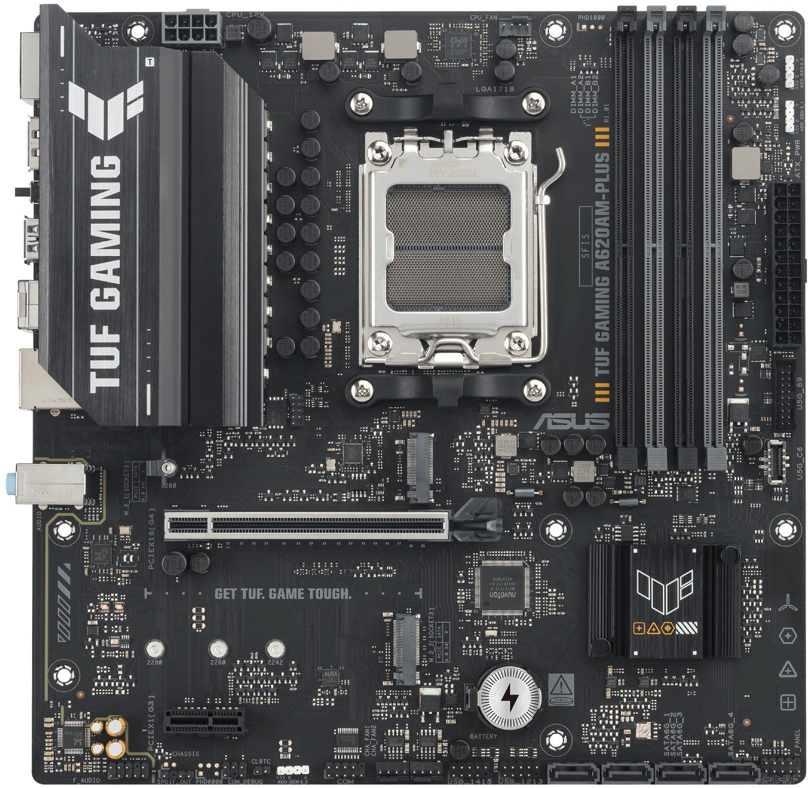 Motherboard ASUS TUF Gaming A620M Plus, AMD A620, DDR5, Micro ATX 3