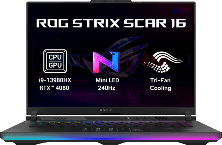 [OUTLET] Laptop ASUS ROG Strix SCAR 16 (2023) G634, 16", Intel Core i9, 32GB RAM, 1TB SSD, NVIDIA GeForce RTX 4080, i zi
