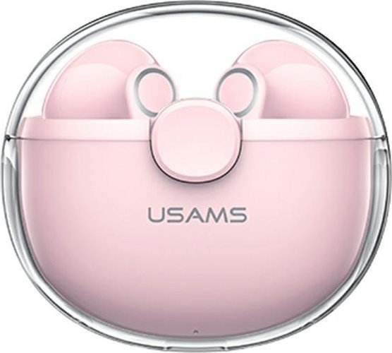 Kufje pa tela Usams TWS BU Series BHUBU04, Bluetooth 5.1, 30 orë bateri, të bardha