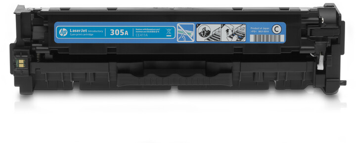 Toner HP CE411A, i kaltër
