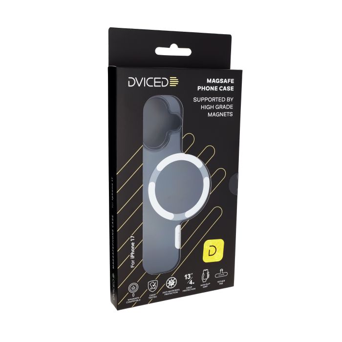 Dviced MagSafe iPhone 17 Smoke Case, Silver