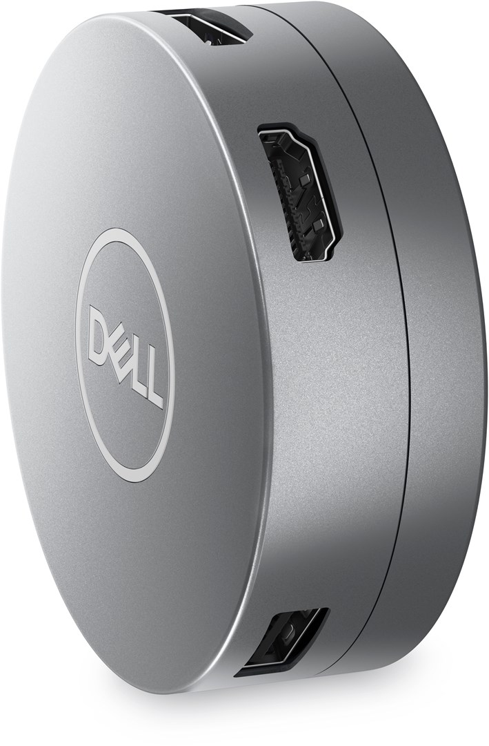 Stacion lidhës Dell DA305 USB-C, HDMI, DisplayPort, Ethernet, 3xUSB, i hirtë