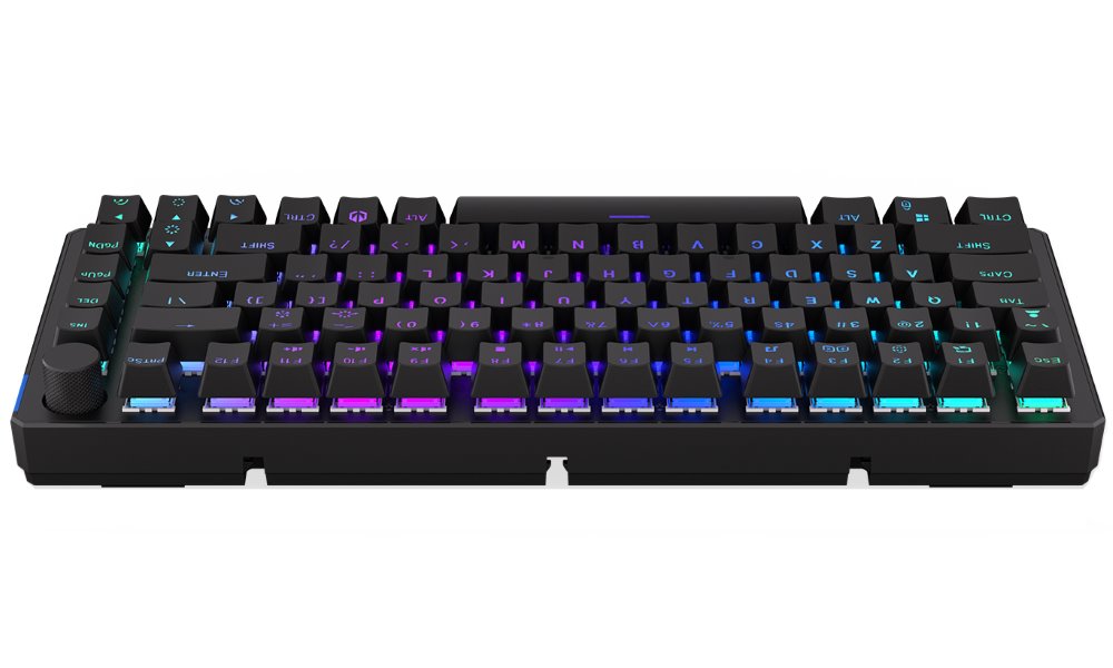 Tastierë Endorfy Thock, 75%, Kailh Box Black, Wireless, e zezë
