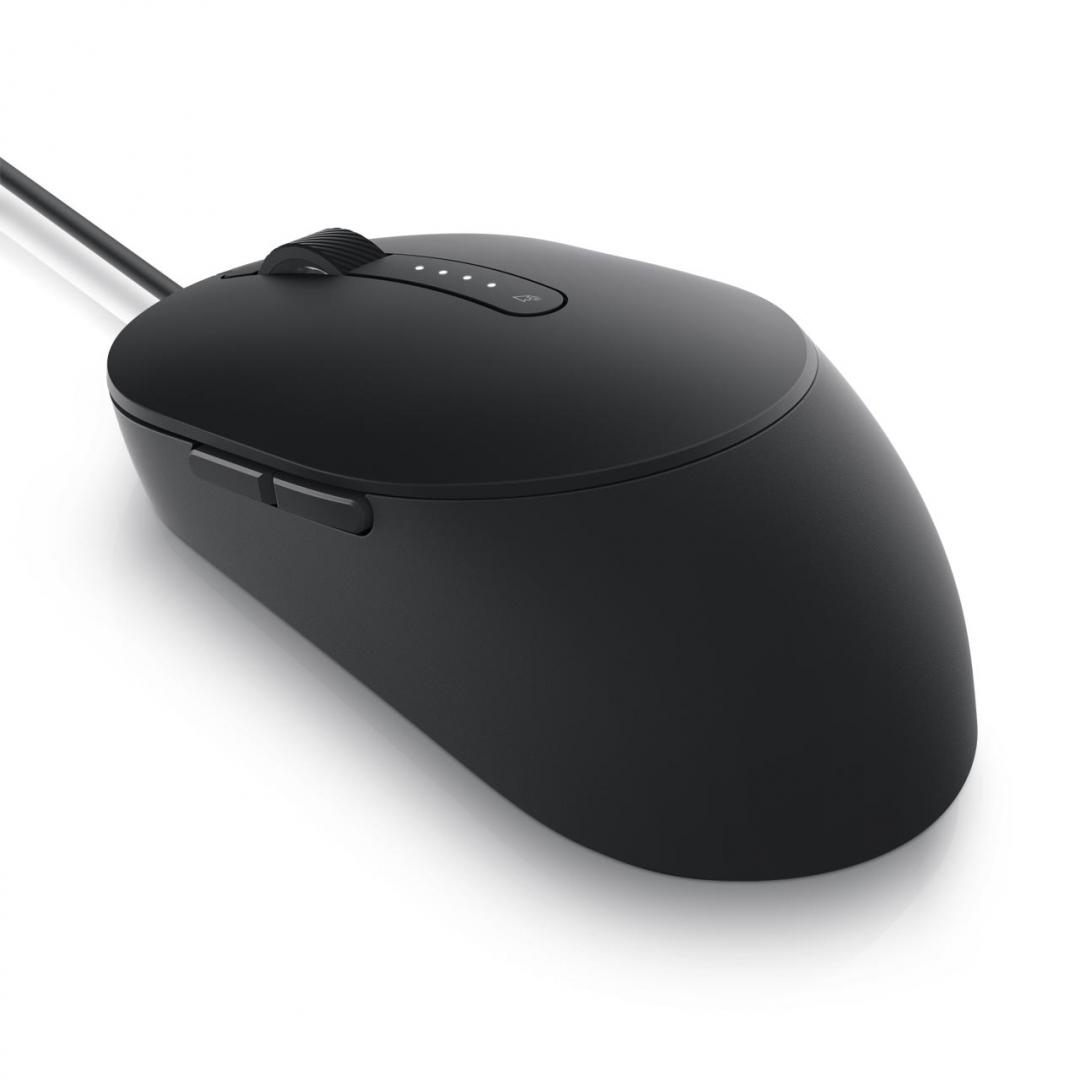 Maus Dell Pro MS3220, me kabllo, sensor lazer, i zi