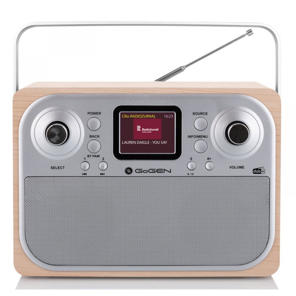 Radio Digjitale me DAB+, FM, Bluetooth dhe Alarm GOGEN GOGDAB700BTCS