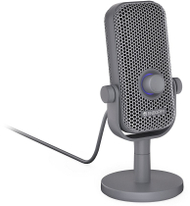 Mikrofon studio Endorfy Solum Voice S, USB, kardioid, i bardhë Onyx