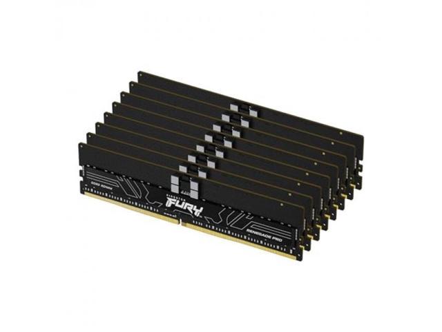 Memorie RAM Kingston FURY Renegade Pro, 128GB DDR5 6000MHz, ECC Reg, e zezë
