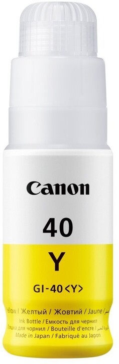 Ngjyrë për printer Canon GI-40 Y, e verdhë
