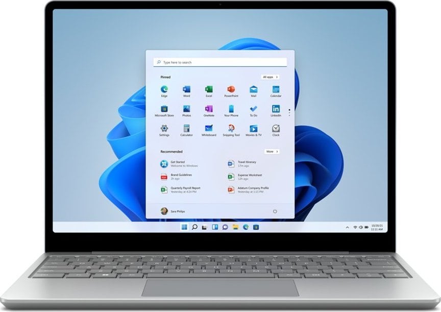 Laptop Microsoft Surface Go, 12.4", Intel Core i5 1135G7, 8 GB RAM, 128 GB SSD, i hirtë