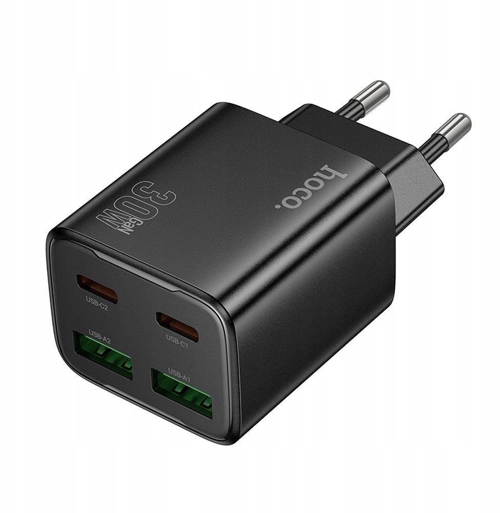 Karikues muri Hoco N56, 4 porta 2x USB C 2x USB A, 20W PD QC3.0, i zi