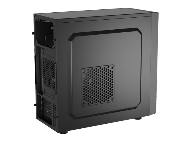 Kutia kompjuterike Natec Helix NPC-2038, microATX, micro tower, e zezë