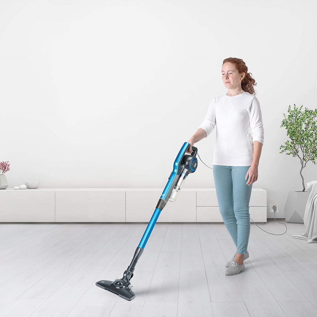 Fshesë elektrike vertikale Black&Decker BXVMS600E, 600W, pa qese, gri