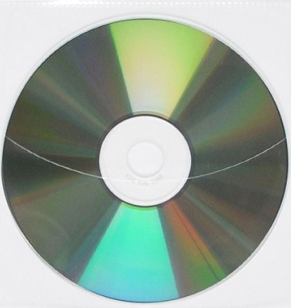 Zarfë CD DVD OFFICE PRODUCTS, PP, 10 copë, transparent