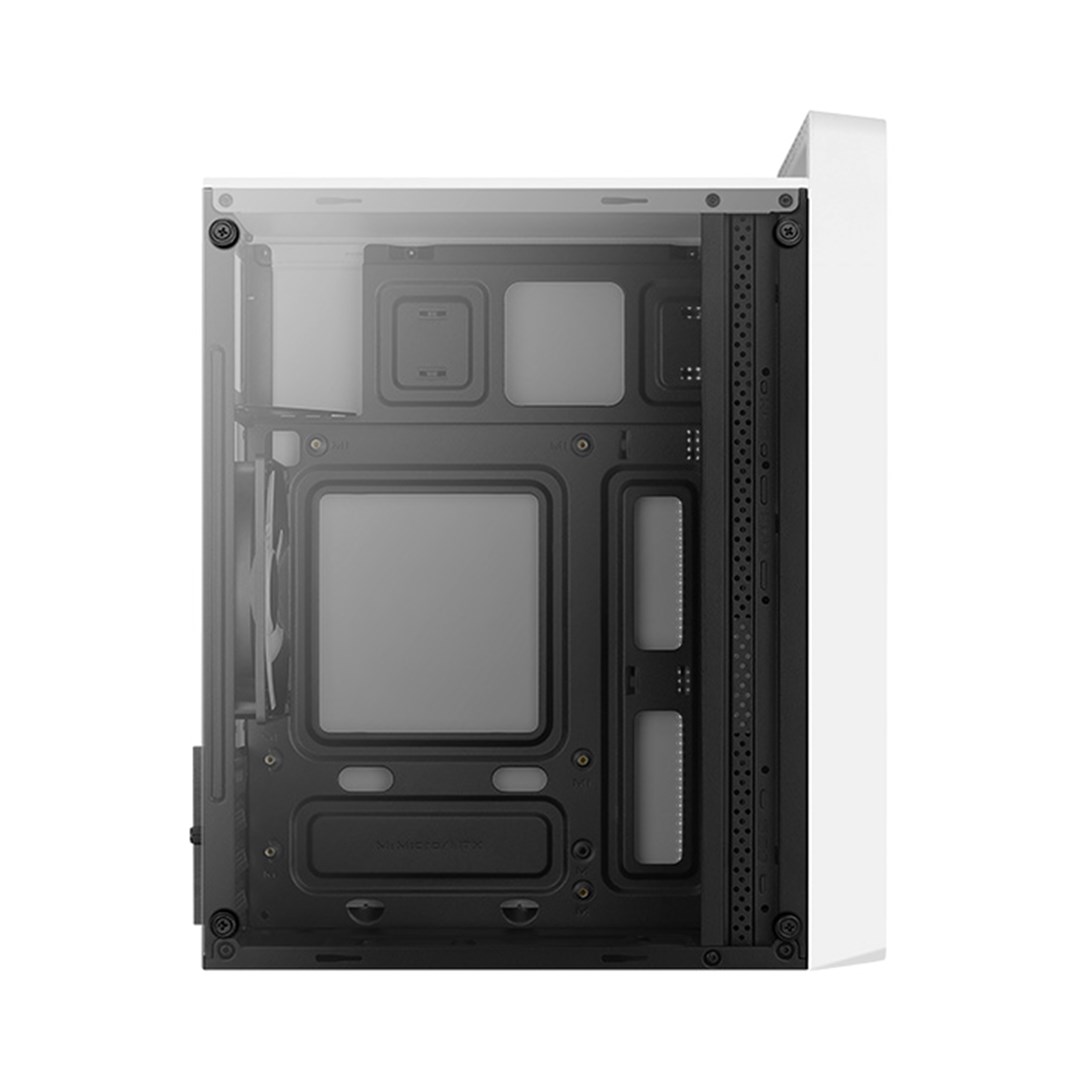 Kutia kompjuterike Aerocool CS-109 FRGB, mini tower, ATX, e bardhë