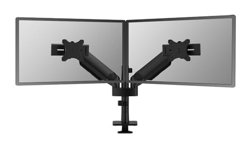 Krah monitori Neomounts DS65S-950BL2, për 2 ekrane 24-34", mekanizëm me gaz, i zi