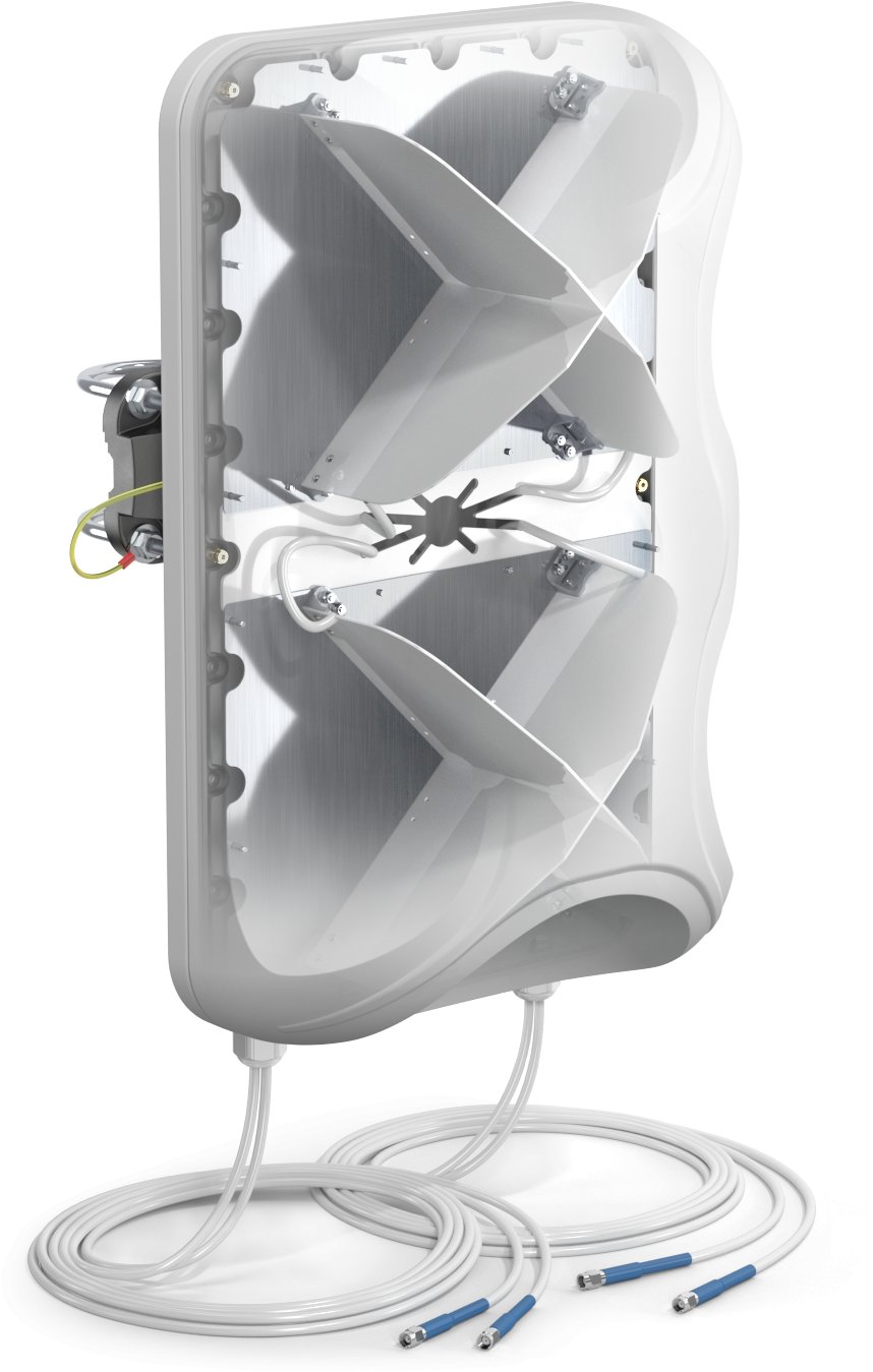 Antena WiFi Quwireless AP5G4 G1 QuPanel 5GLTE, MIMO 4x4, 10m, e bardhë
