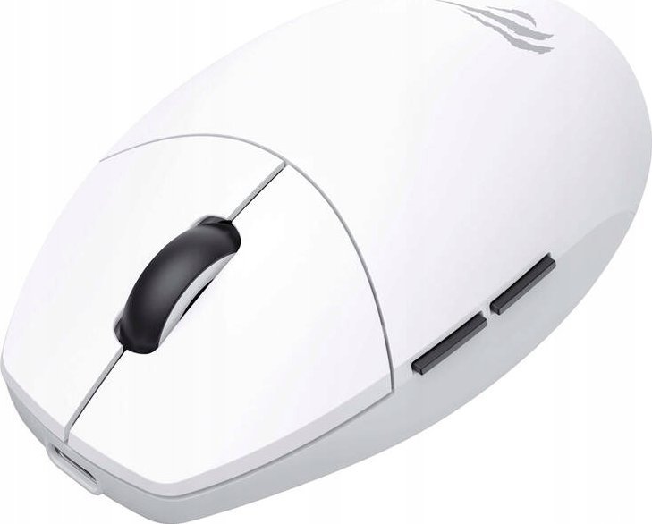 Mouse gaming pa tela Havit MS1039W, 7400 DPI, 2.4 GHz, i bardhë