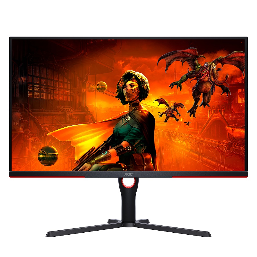 Monitor AOC U32G3X-BK, 31.5", 4K UHD, 144Hz, i zi