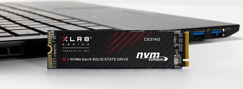 Disk SSD PNY XLR8 CS3140, 1TB, M.2 2280, PCI-E x4, Gen4 NVMe  (M280CS3140-1TB-RB)
