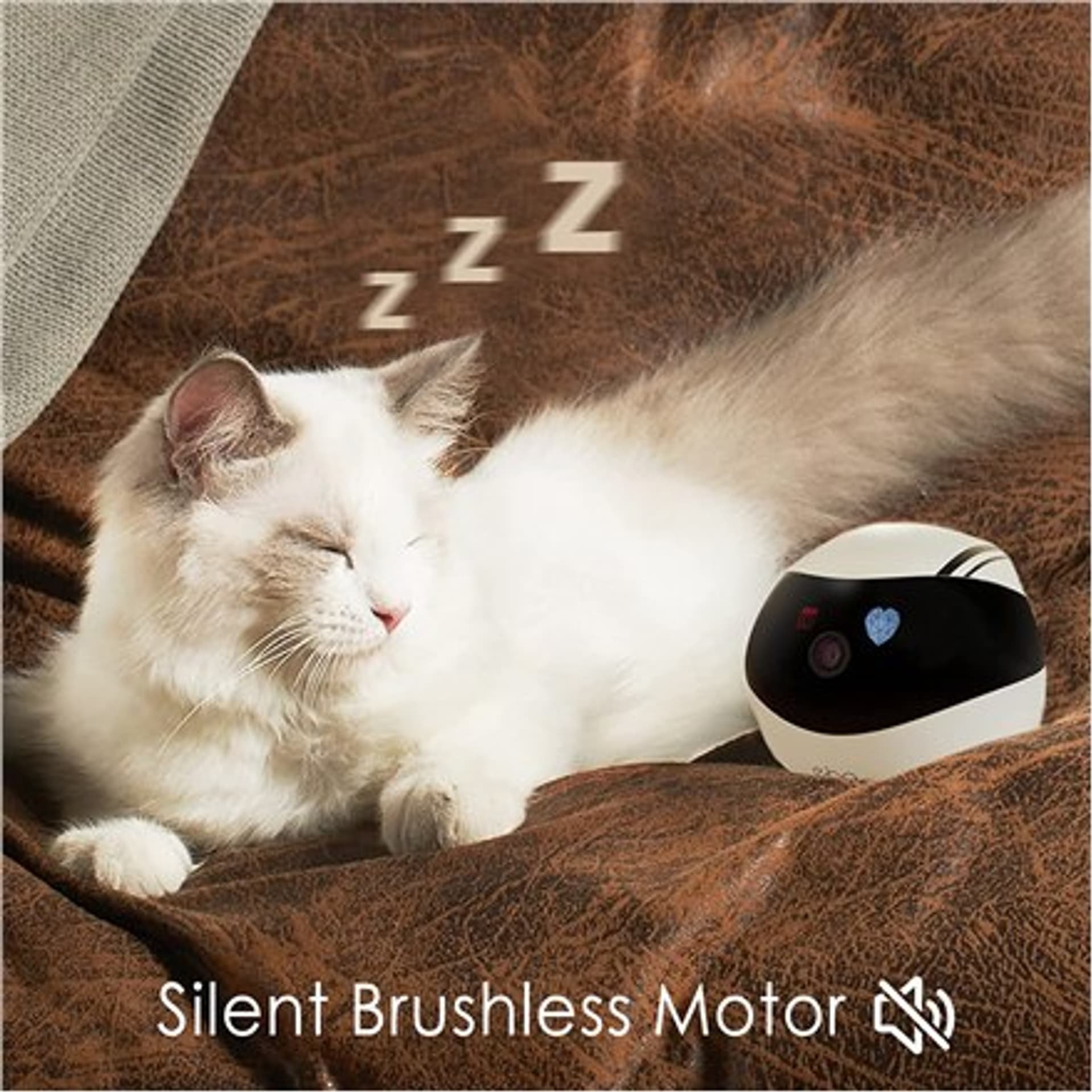 Robot shoqërues Enabot EBO Air, AI tracking, WiFi, i bardhë