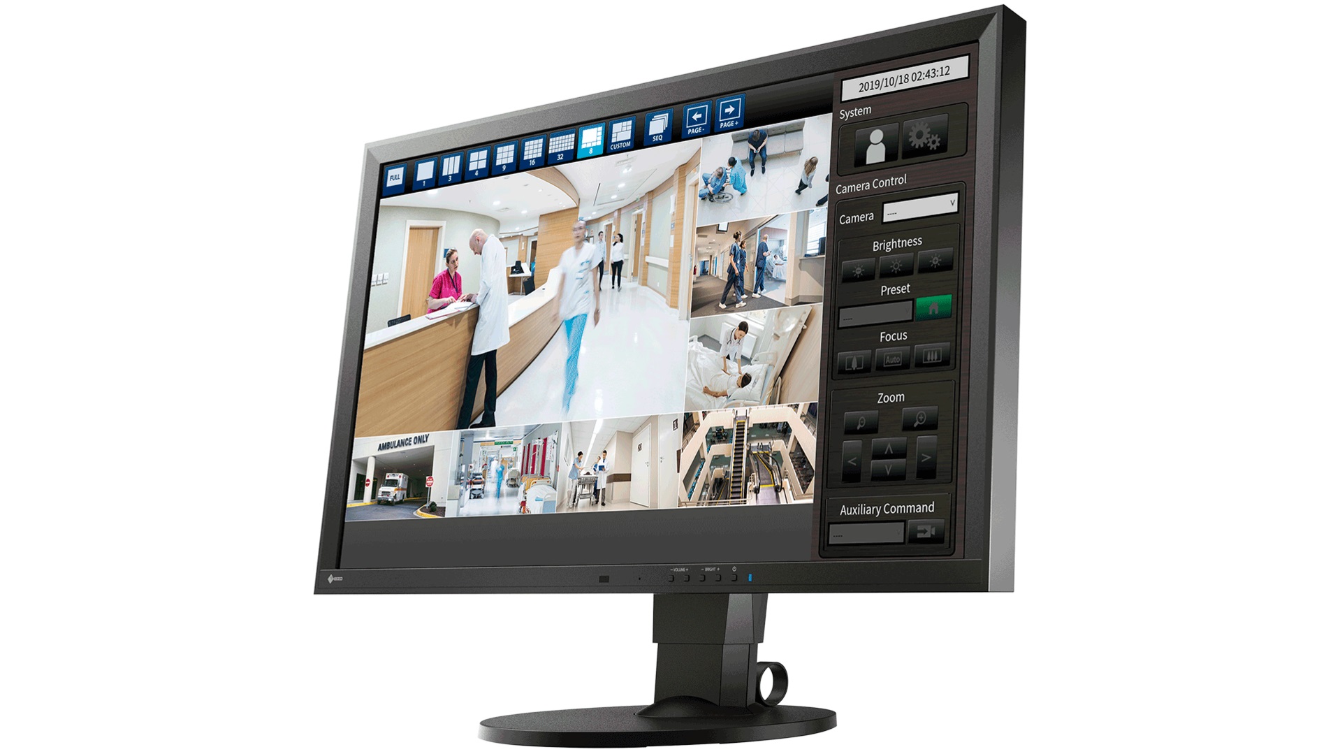 Monitor EIZO FDF2711W-IP, 27", VA, FHD, i zi