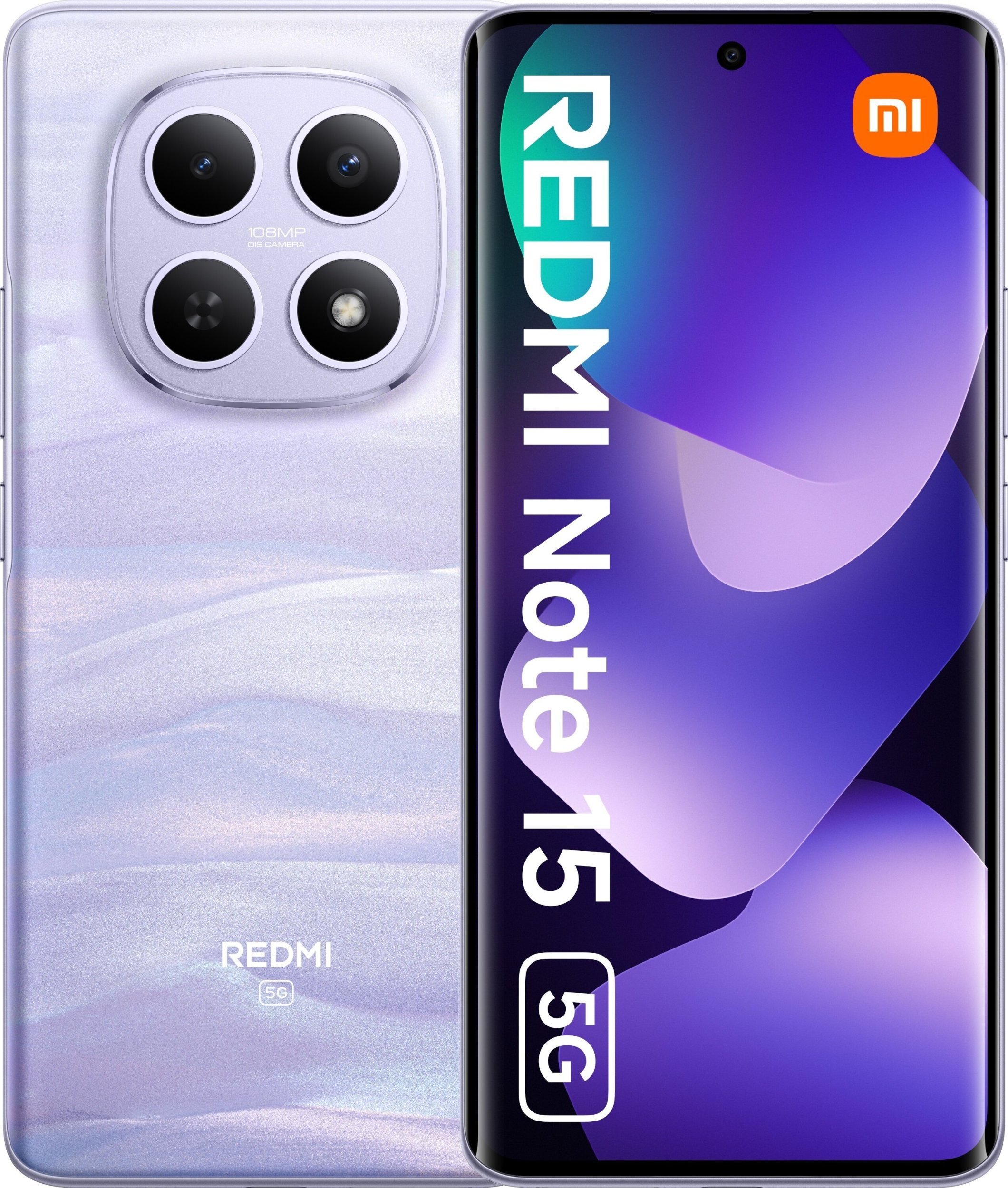 Телефон Redmi Note 15, 6.77\", 128GB, 5G, виолетов