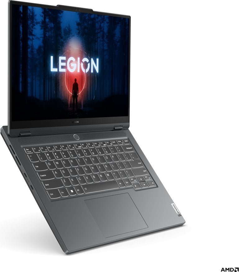 Laptop Lenovo Legion Slim, 14.5", AMD Ryzen 7 7840HS, 32 GB RAM, 1 TB SSD, Nvidia GeForce RTX 4060, i hirtë