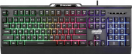 Tastierë lojërash Yenkee Conqueror, metalike, me ndriçim RGB, e zezë